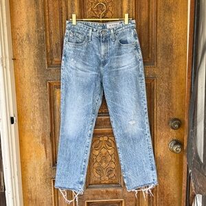 Adriano Goldschmied AG-ED The Phoebe Vintage High Waist Tapered Jeans Size 26R